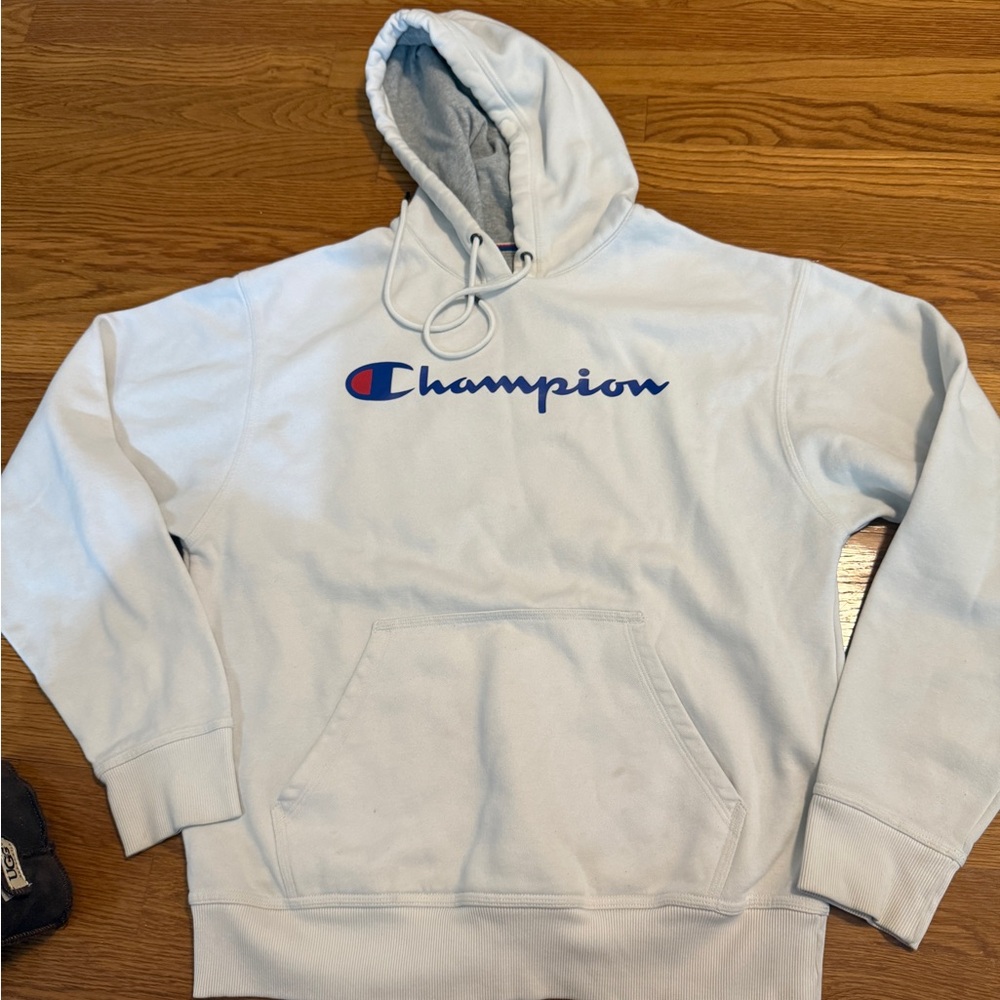 Champion  Hoodie,  has a small spot see pic Medium